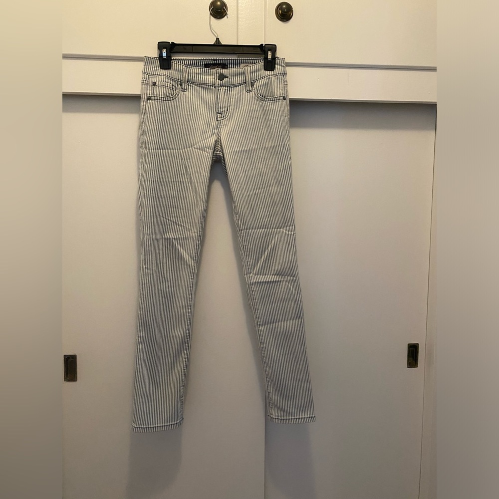 Level 99 Anthropologie Brand Seersucker Jeans